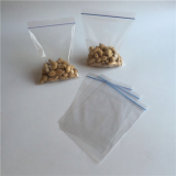 Food Storing Custom Printed  Logo Zipper Plastic Bag 